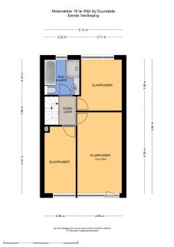 Plattegrond eerste verdieping